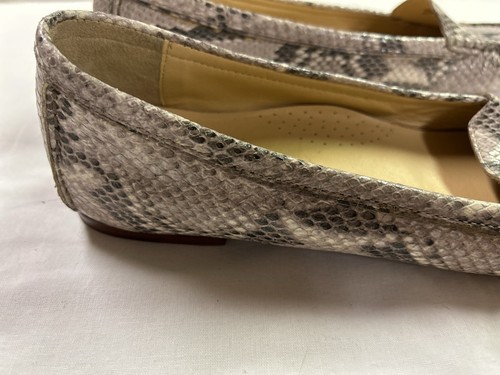 Cole Haan Damen-Halbschuhe Eidechse Struktur Leder flache Schuhe 10B bequeme niedrige Absätze - Bild 4 von 10
