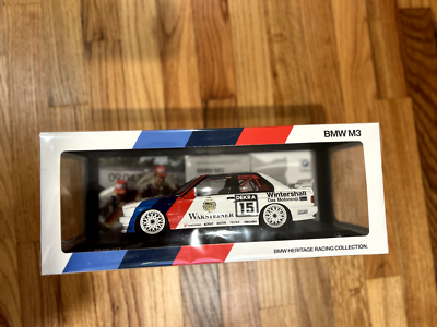 BMW E30 M3 Heritage Warsteiner 1:18 Miniature Diecast BMW Part