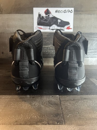 Nike Force Savage Pro 2 Black Anthracite AH4000-002 Size 10 Mens Football Cleats - Picture 5 of 6