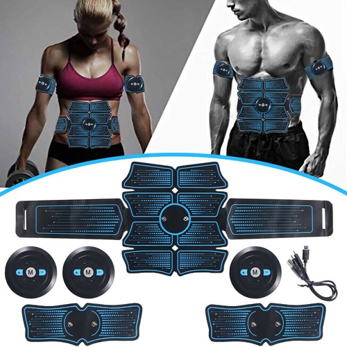 ABS Stimulator Bauchmuskeltrainer ems Trainingsgerät Elektro Fitness Exerciser !