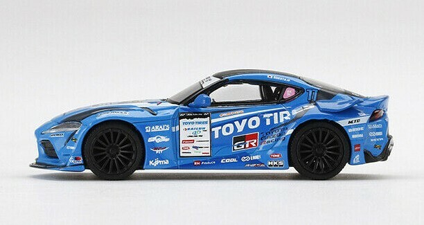 TSM Mini GT 307 HKS Toyota GR Supra No.77 FAT 2020 D1 1:64