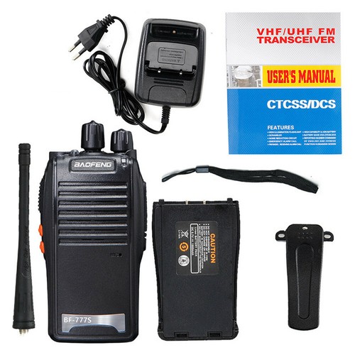 Baofeng BF-777s Walkie Talkie Einzelband UHF tragbares Zwei-Wege-Handfunkgerät - Bild 8 von 12