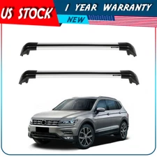For VW Tiguan 2010-2018 Volkswagen Roof Rack Cross Bar Luggage Carrier Set