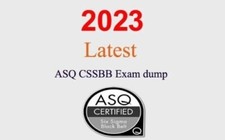 ASQ CSSBB Q A GUARANTEED 1 month update