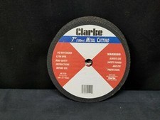 5 NEW Clarke 7” Metal Cutting Discs AB-2510