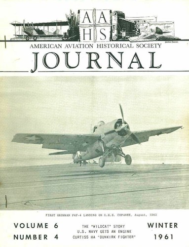 AAHS V6 N4 GRUMMAN AIRCRAFT / F4F WILDCAT / SIKORSKY S-38 / CURTISS HAWK USAAC - Bild 1 von 4