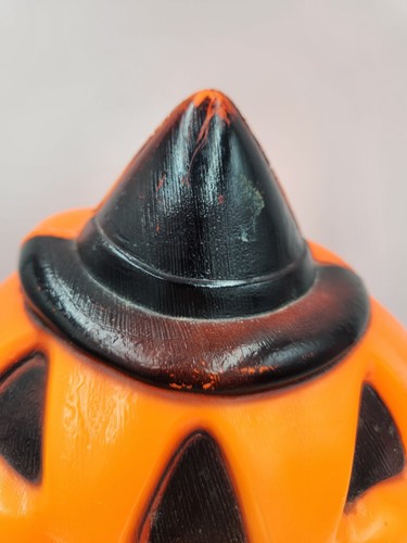 Vintage 1969 Empire Halloween Jack O Lantern Scarecrow Blow Mold 15" - Picture 12 of 14