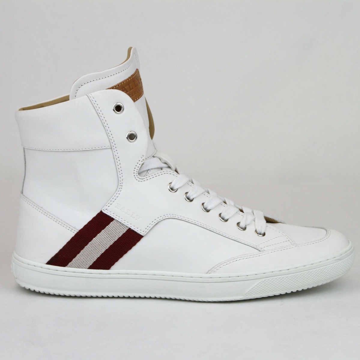 BALLY ホワイトレザー ローファー US7D BALLY ホワイトレザー ローファー US7D