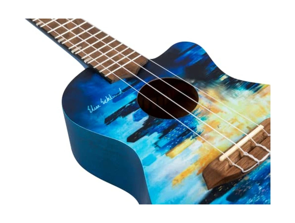 Flight Ukuleles, 4-String Ukulele, Blue-Multi, Concert (AUC City) - Image 2 of 4