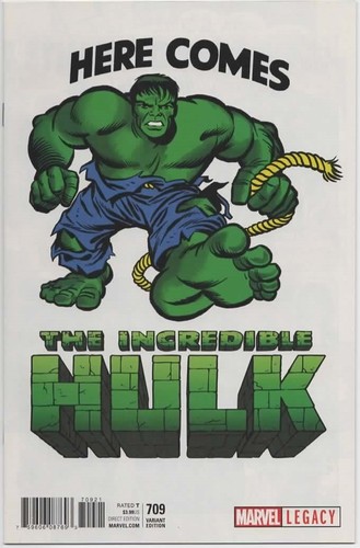 Incredible Hulk #709 Jack Kirby T-Shirt Variant 1:50 - Picture 1 of 2