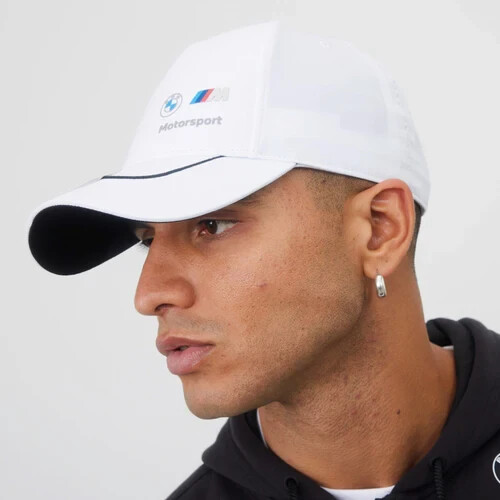 OFFICIAL BMW M MOTORSPORT RACING WHITE PUMA HAT / BASEBALL CAP - Picture 6 of 9