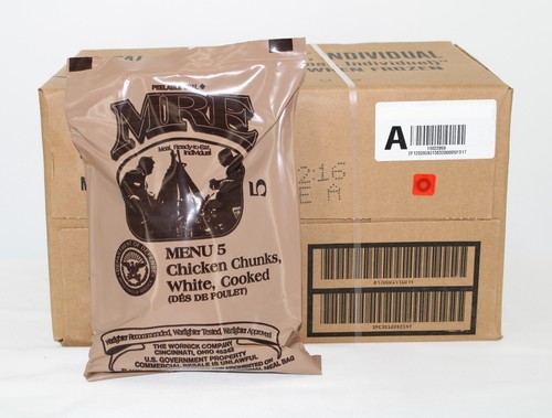 MRE U.S. Military Ready to Eat Meals INSP 2025 - Case, 1, 2, 4, 6 Pack Options - Picture 3 of 76