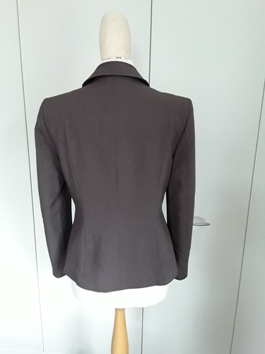 Womans Berkertex Smart Jacket Zip Up Lightweight - Colour Brown Dust - Size 12 - Picture 5 of 11