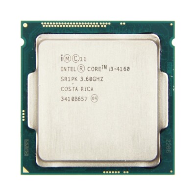 Intel i3-4160 3M Cache CPU, 3.60GHz