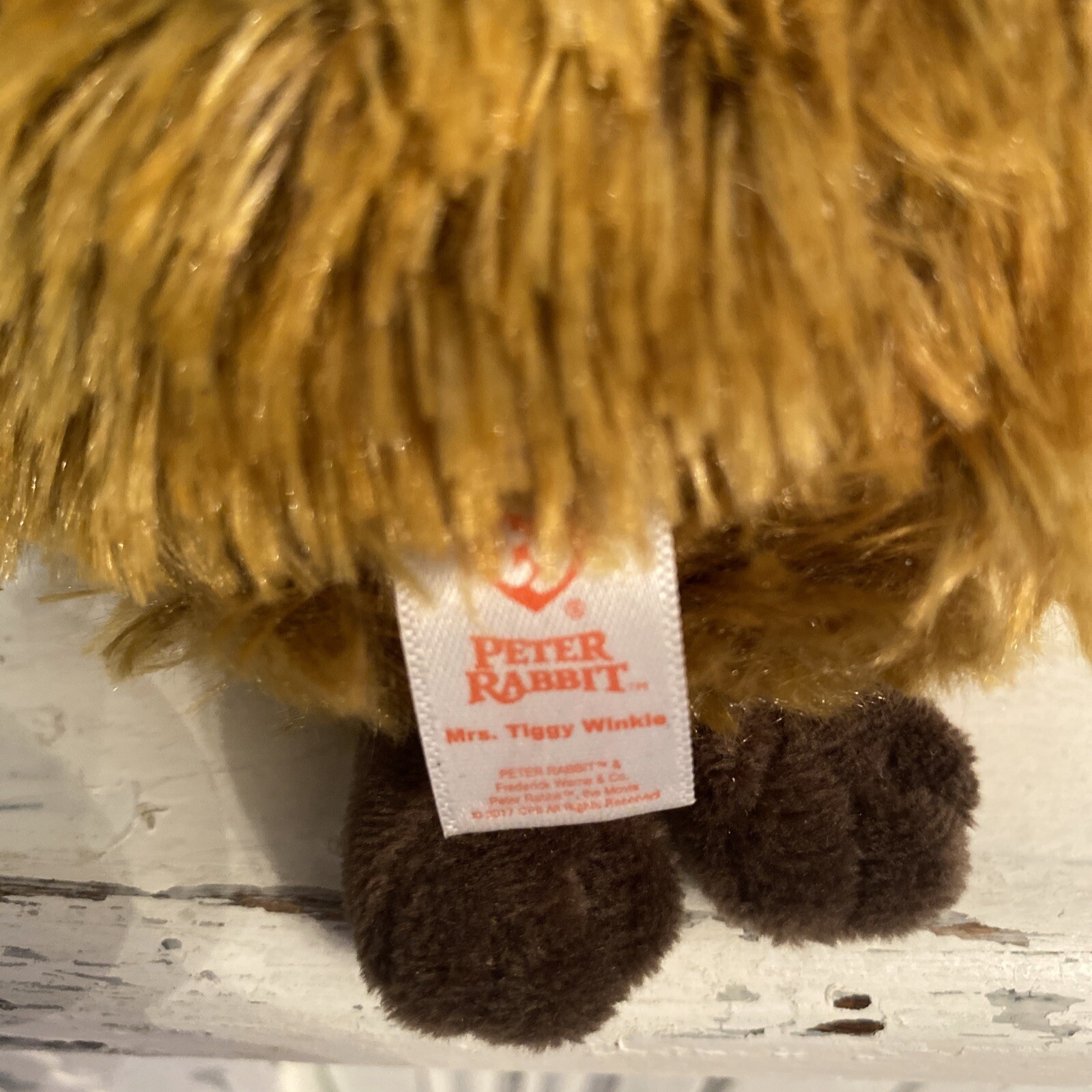 Ty Mrs Tiggy Winkle From Peter Rabbit Soft Toy Plush 6" High Collectible - Picture 5 of 5