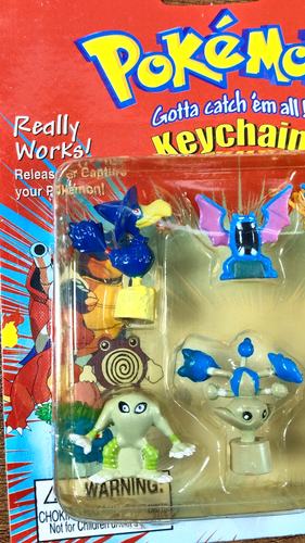 POKEMON FIGURES SEALED BLISTER PACK - KNOCKOFF TOY - UNBRANDED / PERU, 2000 - Picture 4 of 11