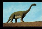 postcard Dinosaur park Brontosaurus Rapid City,Sd (P-1-F)