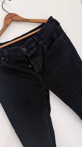 Ksubi Mens Skinny Jeans Sz 34 Black Stretch Denim Slim Fit Punk Style - Picture 5 of 9
