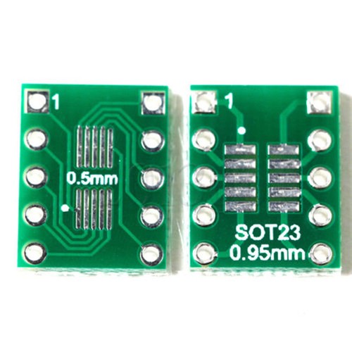 10PCS IC SOT23 SSOP10 UMAX to DIP 0.5/0.95mm Adapter PCB Tafel Konverter - Afbeelding 1 van 4