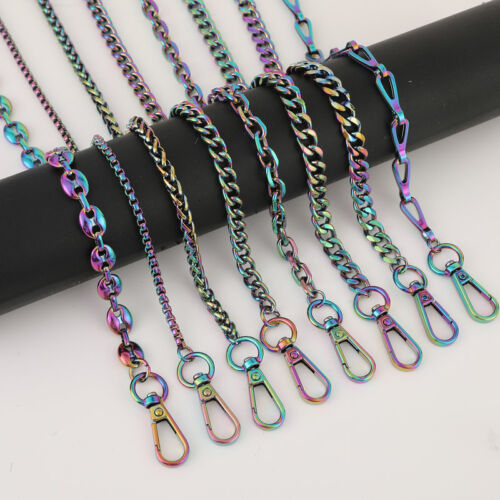 Metal Chain Shoulder Crossbody Handbag Replacement Purse Bag Strap 120cm