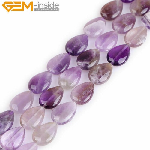 15" Teardrop Natural Aventurine Sodalite Quartz Beads 13x18mm for Jewelry Making - Picture 50 of 58