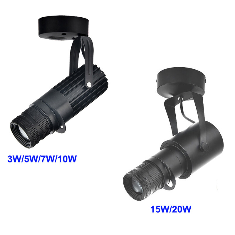 LED COB Ceiling Light Fixture Picture Spotlight Focus Lamp Adjustable Aperture