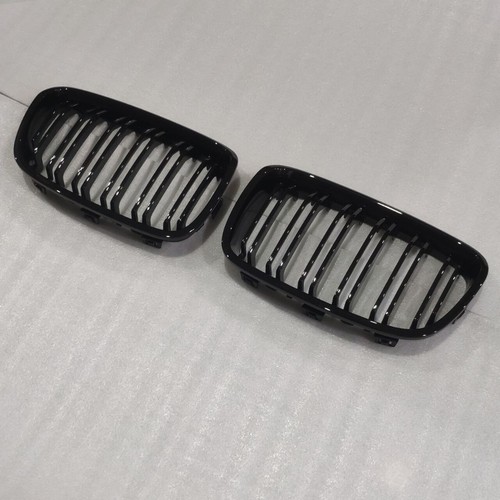 Gloss Black Front Kidney Grill Grille For BMW F20 F21 1 Series 2011-2014 Pre-LCI - Picture 4 of 14