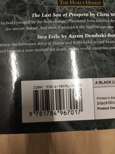 Black Library 2018 Book Warhammer 40K Inquisition Special Release Limited - Picture 3 of 5