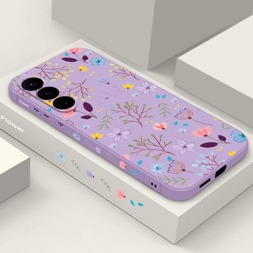 Floral Case For Samsung Galaxy S25 S24 Ultra S23 S22 S21 FE A55 ShockProof Cover - Zdjęcie 18 z 19