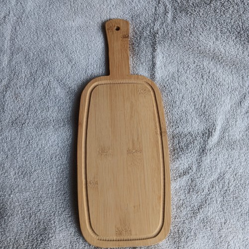 Tabla de cortar madera grabada pequeña tema vida marina nueva OBX hecha en lo local - Imagen 3 de 7