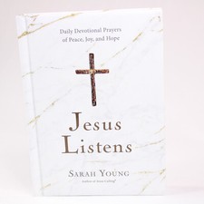 Jesus Listens Daily Devotional Prayers Of Peace, Joy, And Hope By Sarah Young HC