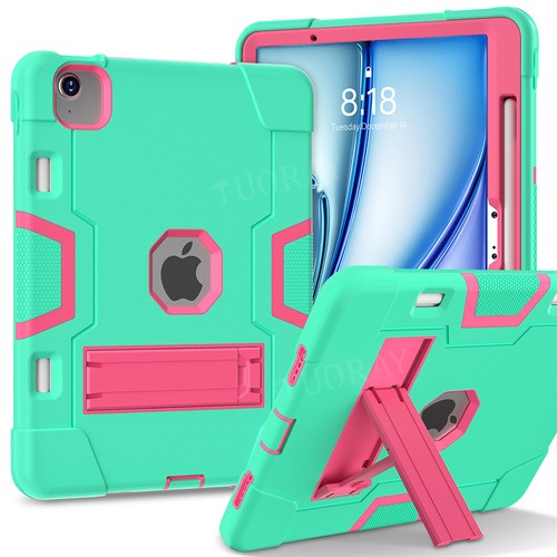 Heavy Duty Rugged Stand Case For iPad 4/5/6/7/8/9/10th Gen Air 6 5 Pro 11 Cover - Picture 15 of 128