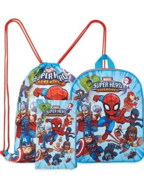 Cartable Avengers+ Sac A Dos Marvel Super Heroe et trousse pour ecole primaire - Photo 1/4