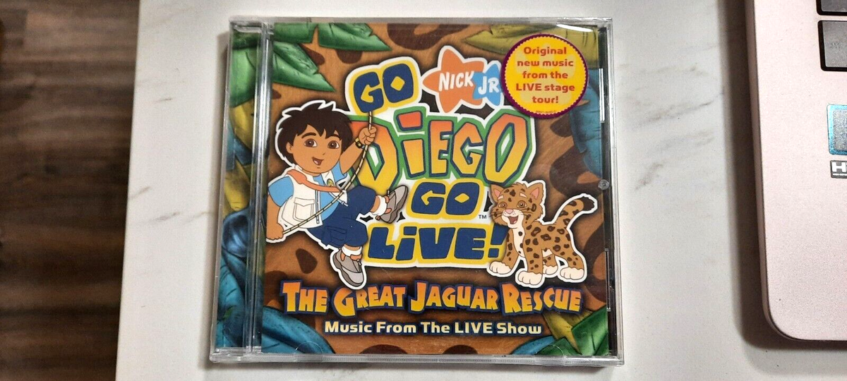 Go, Diego, Go Live! The Great Jaguar Rescue (CD, 2007, Nick Jr