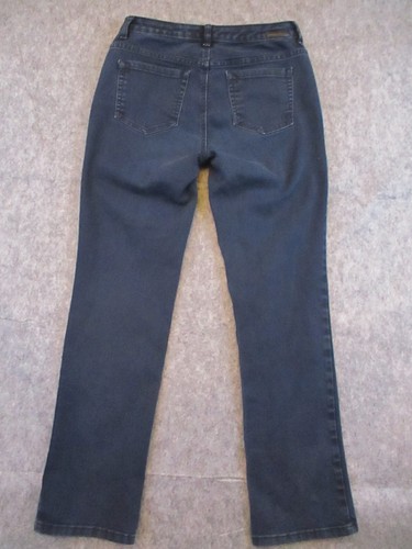Jones New York Jeans Womens 4S SHORT Blue Denim Gramercy Curvy Mid Rise 28x29 - Picture 4 of 14