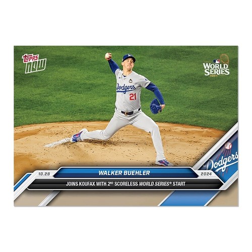2024 Topps Now 3 Card Bundle 870-872 Dodgers Freeman Buehler Hernandez - Imagen 4 de 4