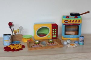 Kinder Spielzeug Herd Ofen Backofen Mikrowelle Haba Küche ... Kinder Spielzeug Herd Ofen Backofen Mikrowelle Haba Küche ...