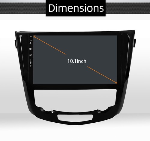 Carplay Für Nissan X-Trail T32 Qashqai J11 AutoRadio Stereo GPS Navi Android 14 - Bild 16 von 20