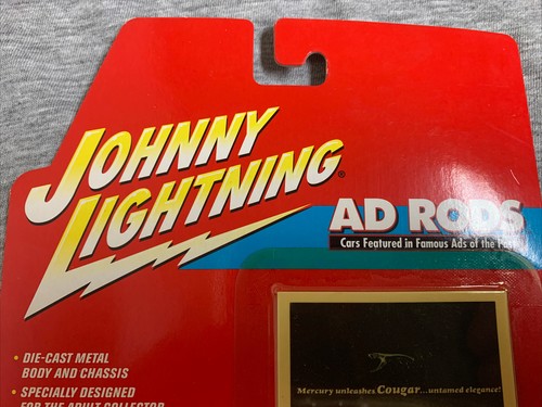 Johnny Lightning Ad Rods 1967 Mercury Cougar MOC - Picture 3 of 5