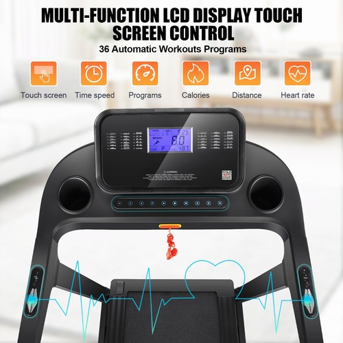 3.25HP Electric Folding Treadmill with Incline & 18in Wide Belt & APP for Home^^ - Picture 8 of 11