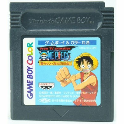 Gb One Piece Dream Luffy Pirates Birthsoft Only Game Boy Good 868 Ebay