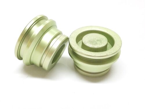 1967-82 Corvette Front OE Disc Brake Caliper Lip Seal Pistons set of 4 - Foto 2 di 2