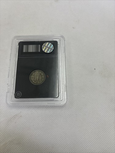 Very Rare 1871 3cn Three Cent Nickel Coin Very Good Condition -BA17-00465-007 . - Picture 5 of 5