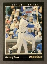 1993 Pinnacle #145 Sammy Sosa Chicago Cubs