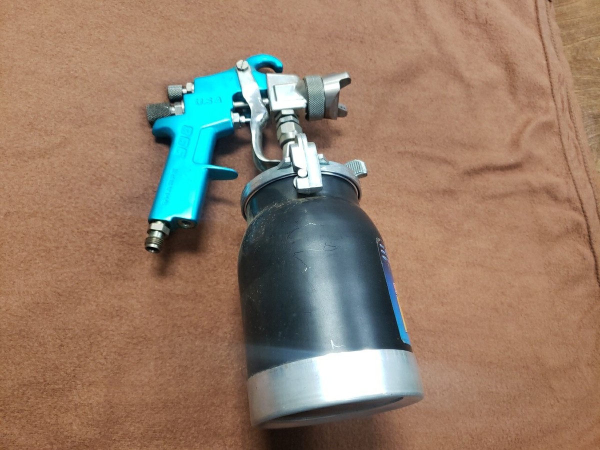 Sharpe 998 Spray Gun Pressure Feed HVLP#S System Blue | High