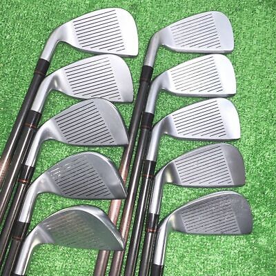 Golf Iron Set HONMA Twin Marks Cross Attack Doric Titanium Shaft Golf Iron Set HONMA Twin Marks Cross Attack Doric Titanium Shaft