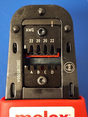MOLEX 2002185700 Hand Crimp Tool for MUO 2.5 - Picture 4 of 10