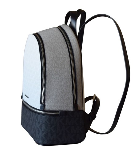 MICHAEL KORS Damen Tasche Bag RHEA MD ZIP BACKPACK Rucksack optic white multi - Bild 9 von 12