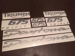 For Triumph Daytona 675 Triple 2008 Full Decals Stickers Graphics