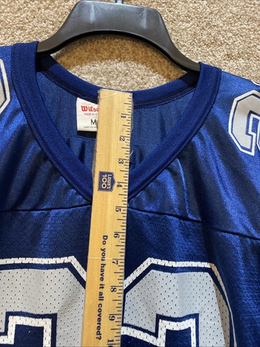 Vintage Wilson NFL Mens Dallas Cowboys Emmitt Smith Football Jersey Medium USA - Picture 7 of 12